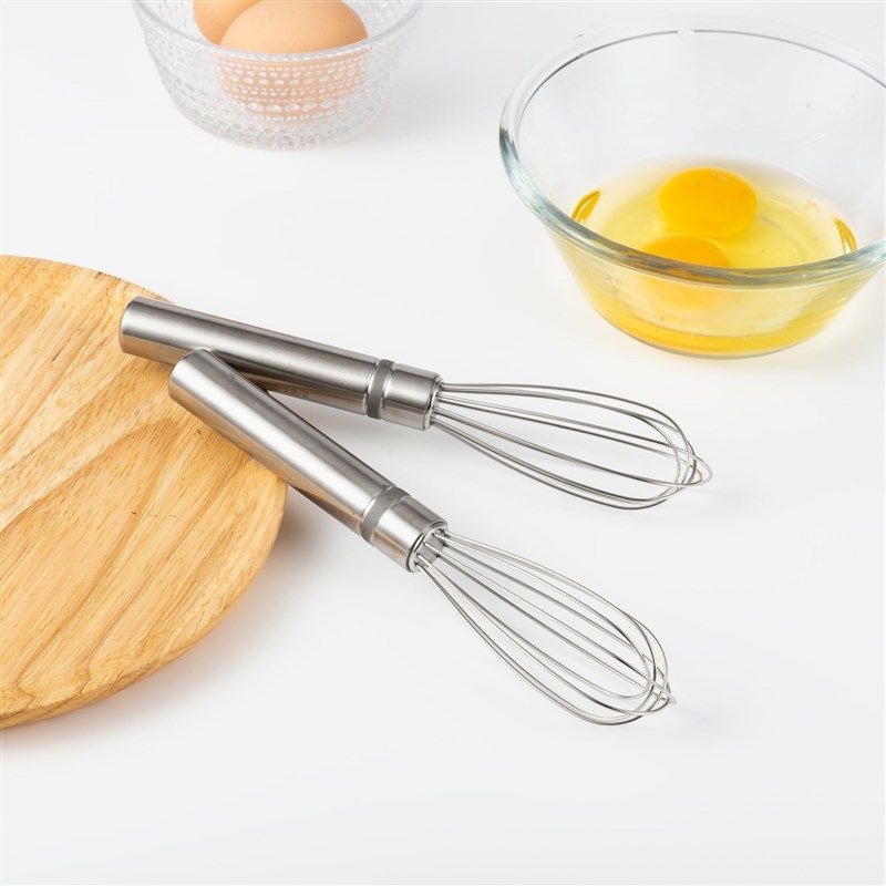 出口单304不锈钢手动打蛋器打发奶油鸡蛋小型搅拌棒打发器和面
