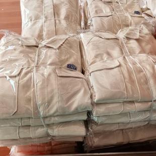 中船造船厂硬帆布电焊工作服 细帆布工装套装焊工男女同款