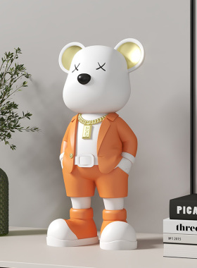 暴力熊客厅电视柜卧室酒柜装饰品玄关办公桌面小摆件家居饰品好物