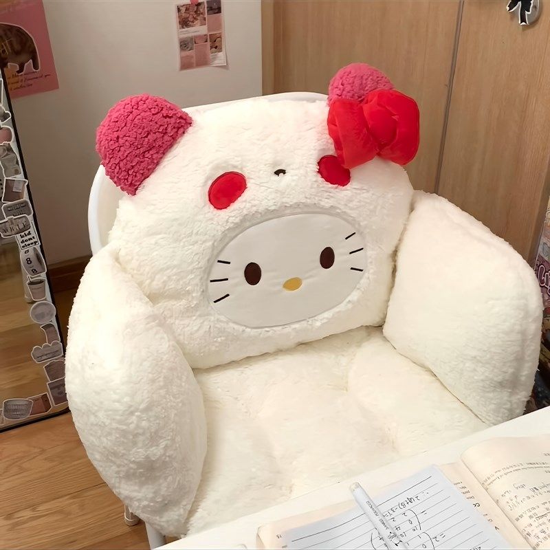 坐垫靠背一体冬季加绒加厚办公室久坐屁股垫学生宿舍保暖护腰靠垫,居家布艺,椅垫,淘宝优惠券,粉丝福利购,淘宝优惠卷