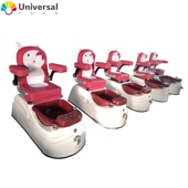 美甲沙发电动按摩沐足椅手足护理多功能儿童洗脚椅修甲沙发美足椅