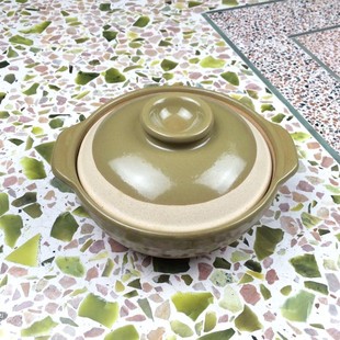 传统粗糙单柄煲仔饭专用土窑龙窑土砂锅酒店专用砂锅土锅沙锅瓦煲