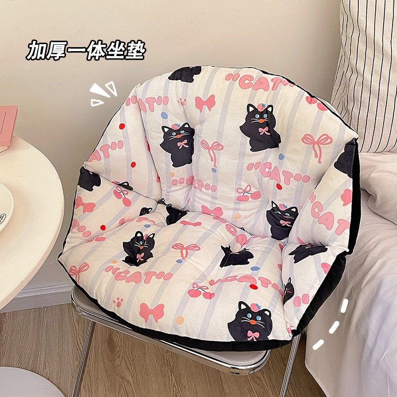 学生宿舍坐垫靠背一体式靠垫办公室久坐座椅护腰椅子垫厚屁垫冬季,居家布艺,椅垫,淘宝优惠券,粉丝福利购,淘宝优惠卷