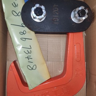 QD大船吊钳模锻单板吊钩钢板起重钳 大连造船厂工具吊卡1T2T3吨5T