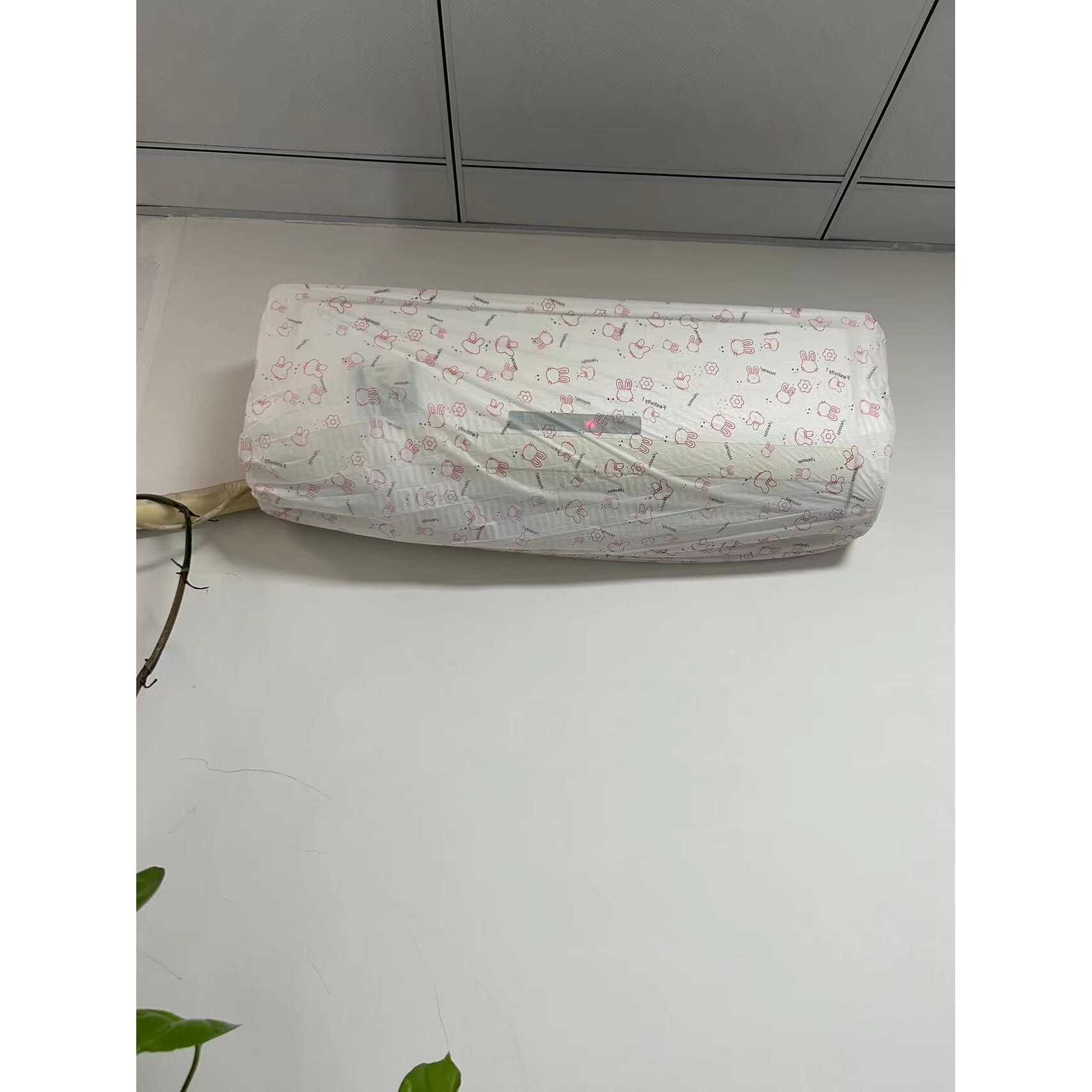 卡通图案空调套机器生产设备 大小尺寸自由调节家用电器防尘罩