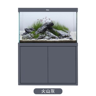 高逸鱼缸H6超白玻璃大型水族箱客厅家用底滤屏风办公室免换水鱼缸