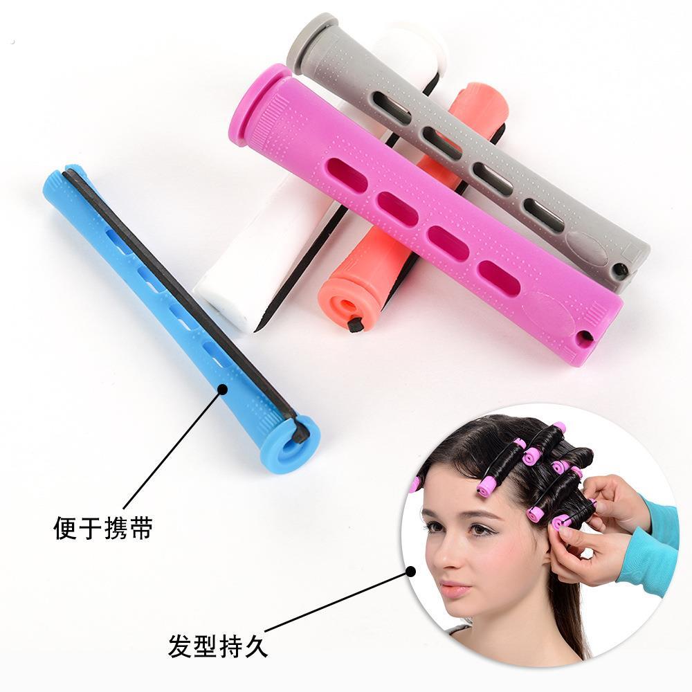 跨境带盖子烫发杠卷发器套装头发造型工具多尺寸套装美发工具现货