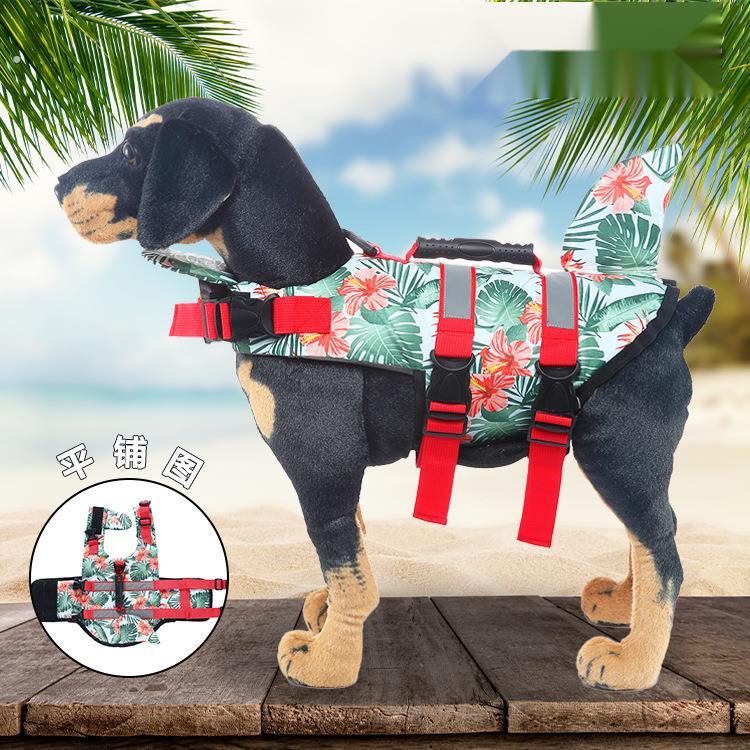 宠物狗狗救生衣泳衣衣服用品夏款宠物游泳衣小中大型犬狗救生猫咪