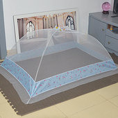 小孩防蚊罩婴儿床蒙古包带支架无底落地可折叠免安装 宝宝儿童蚊帐