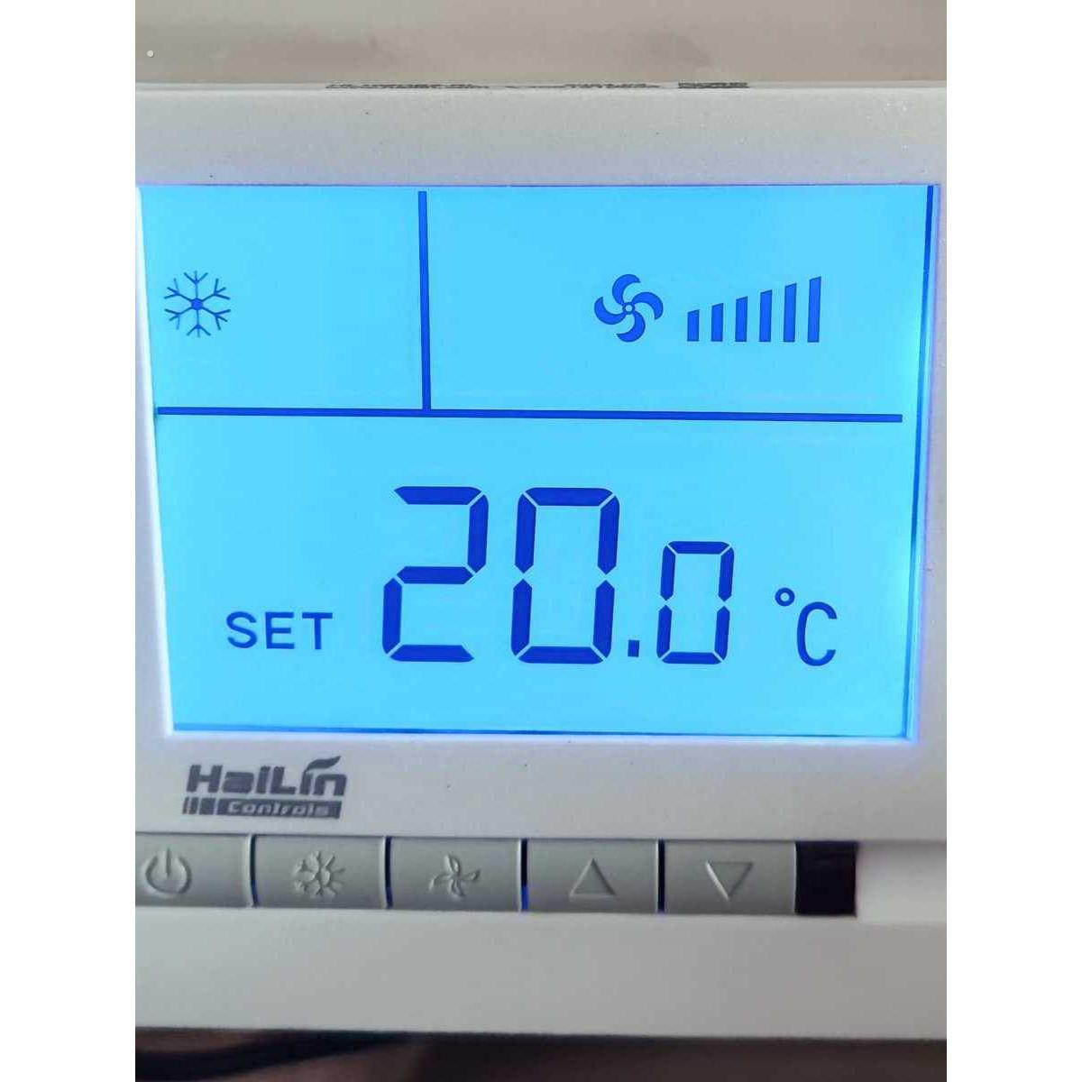 温控器开关水冷中央空调控制面板温度控制器风机盘管三速水地暖