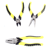 老虎钳尖嘴钳斜嘴钳斜口钳8寸6寸钳子工具多功能省力平口钳钢丝钳