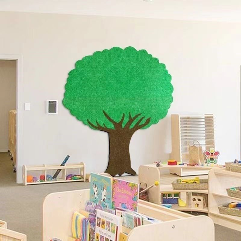 教室墙面毛毡板枝繁茂密大树造型立体功能墙贴可做照片墙装饰自粘,家居饰品,软装墙贴,淘宝优惠券,粉丝福利购,淘宝优惠卷