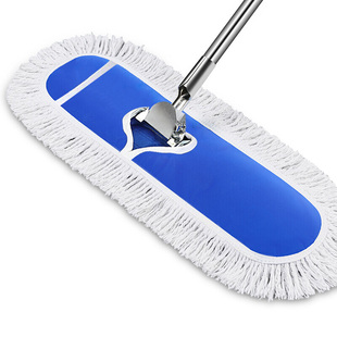 雅高平板拖把大号棉线尘推排拖大长拖把宽地拖大码拖布6090 120cm