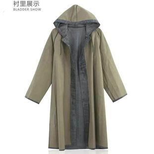 65式雨衣65式军雨衣长雨衣3520老式橡胶帆布涂胶雨衣抗洪救灾连体