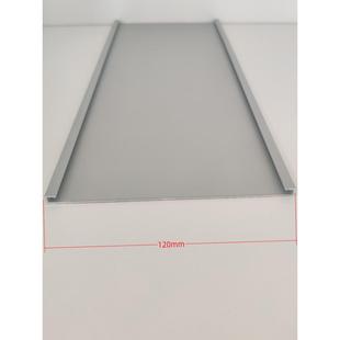 铝合金插槽卡槽平槽插板可更换式广告标识标牌科室牌铝型材门牌