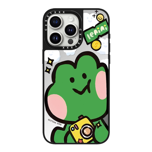 游园会mini青蛙16promax手机壳适用于iPhone15/14pro/max/plus保护套13可爱卡通12磁吸17防摔保护壳