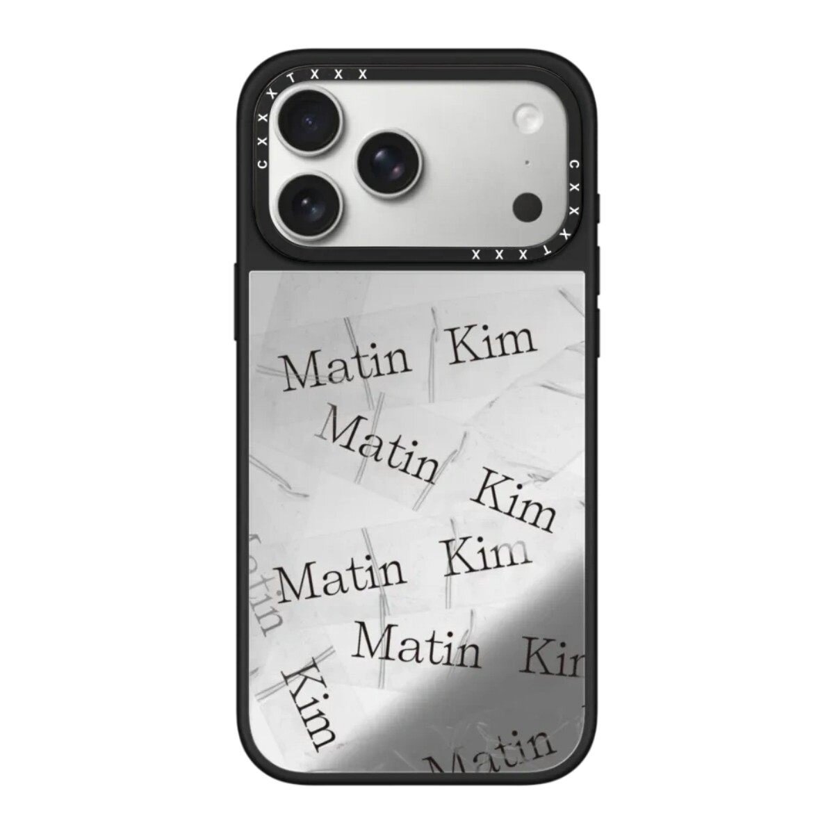 联名Matin Kim牛仔纹苹果17promax手机壳适用于iPhone16/15/14pro/max艺术家13创意12防摔17保护套11
