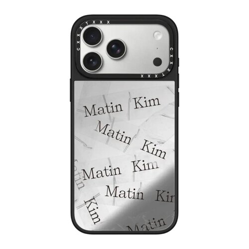 联名Matin Kim牛仔纹苹果17promax手机壳适用于iPhone16/15/14pro/max艺术家13创意12防摔17保护套11