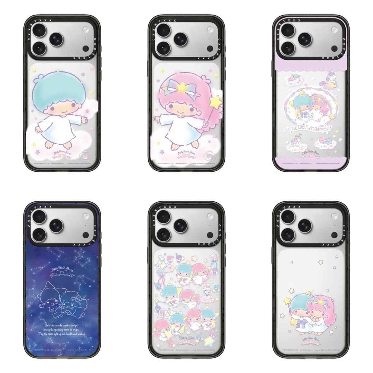 新款双子星苹果17promax适用于iPhone16promax可爱15pro卡通14手机壳少女心13防摔12/11保护套
