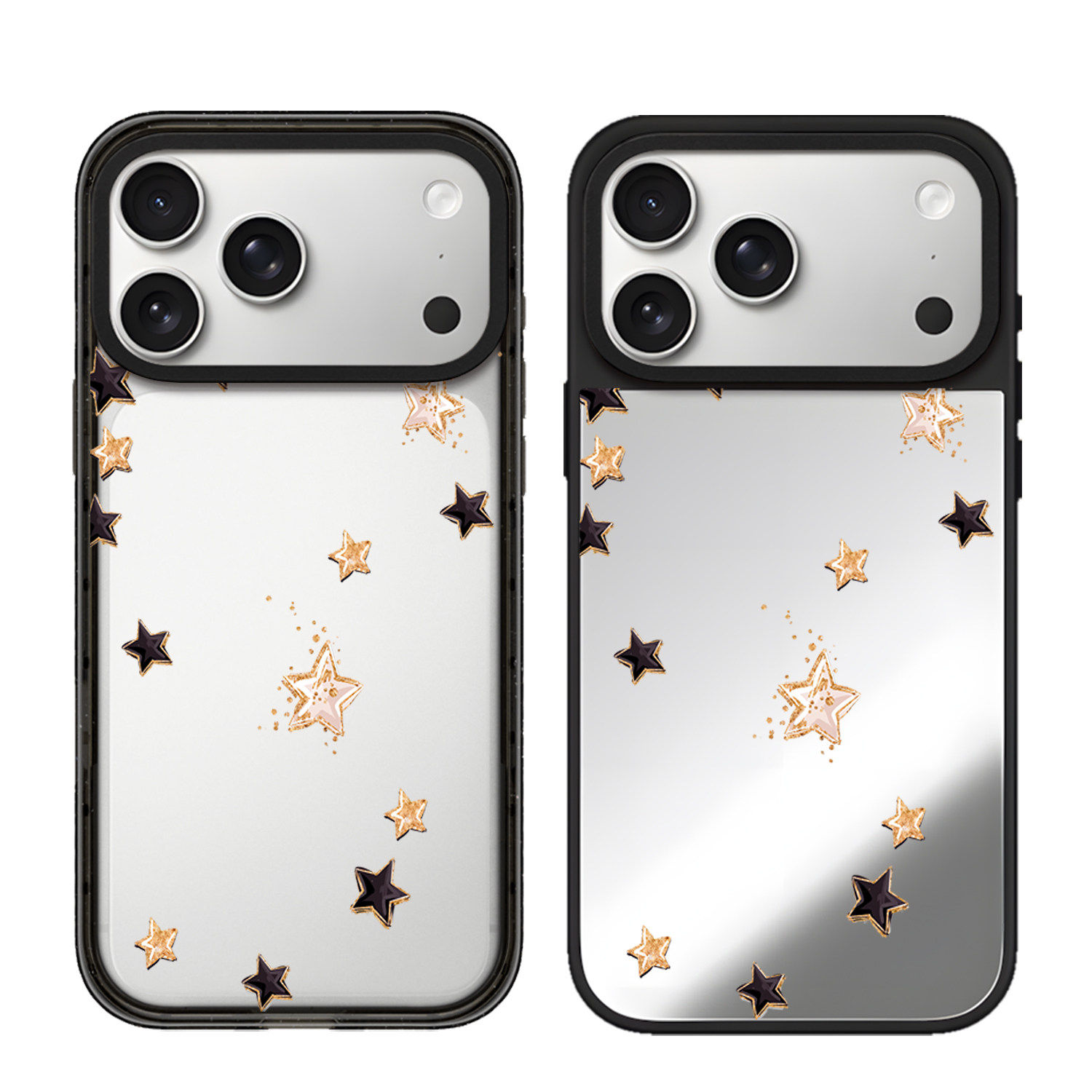 CATSEY联名粉色幸运流星五角星星适用iPhone苹果18promax/17pro手机壳16/15/14plus磁吸13/12华强北c家代购