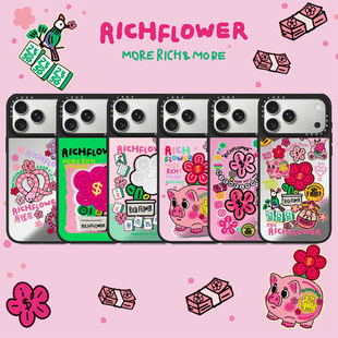 13暴富明星同款 磁吸硬壳手机壳 Flower有钱花苹果17Promax适用于iPhone16Promax手机壳15pro 新年Rich
