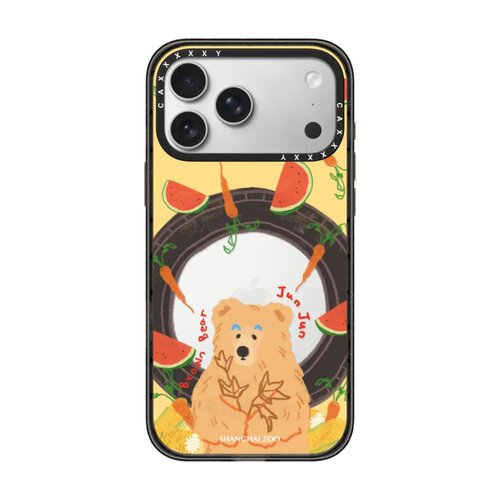 CASETiFiY上海动物园亚克力版适用iPhone17ProMax明星手机壳苹果16Pro可爱卡通动物15ProMax/14防摔13保护套