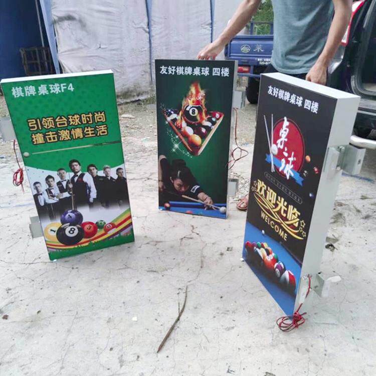 无边框卡布拉布软膜天花广告灯箱室内挂墙式悬挂led灯广告牌定做