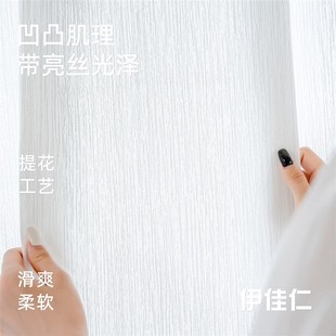 流光纱纱帘白沙阳台卧室客厅2025新款纱条纹窗帘现代透光不透人