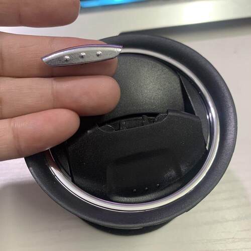 适用于福特致胜空调出风口麦柯斯蒙迪欧仪表台空调出风口银亮片圆