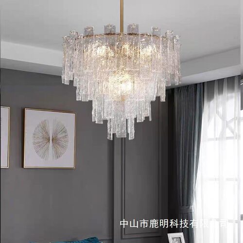 法式轻奢穆拉诺吊灯现代高级