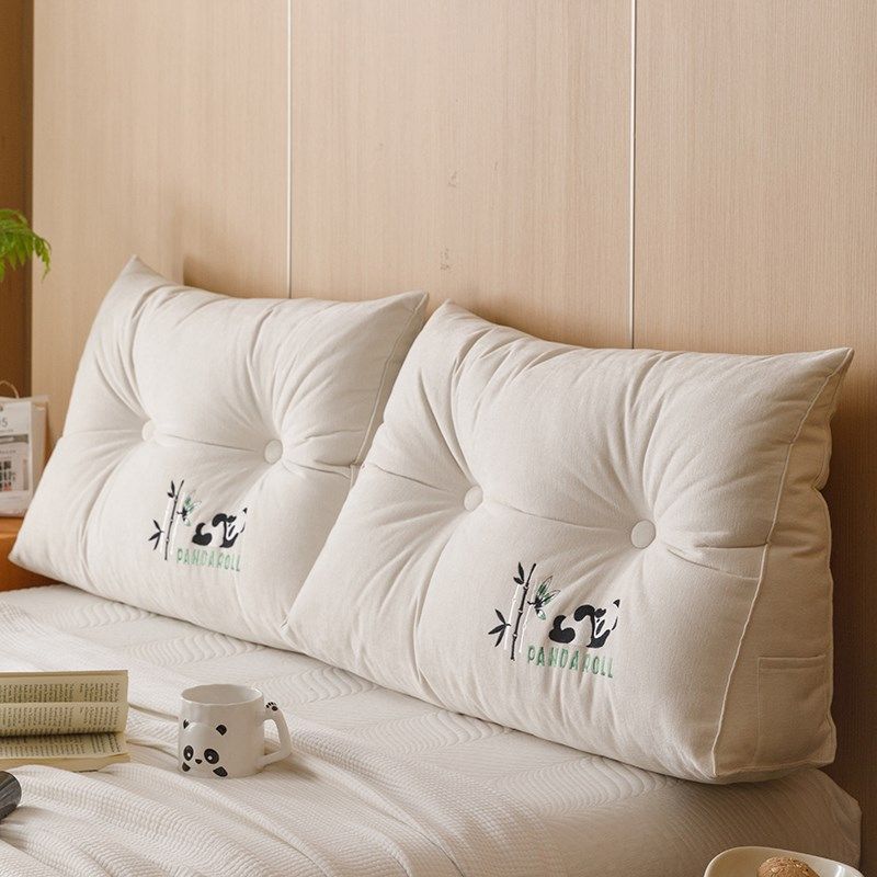 三角床头靠垫双人大靠背软包靠枕床上护腰枕沙发榻榻米组合可拆洗,居家布艺,靠垫/抱枕,淘宝优惠券,粉丝福利购,淘宝优惠卷