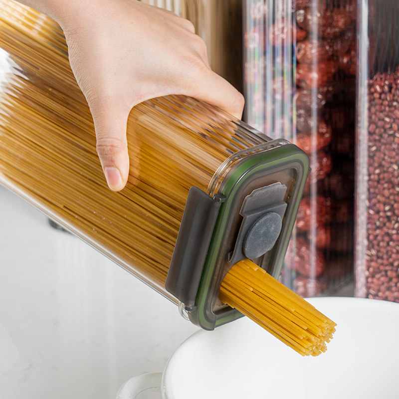 挂面收纳盒家用食物密封储物罐装面条收纳筒厨房大容量意面储存桶,厨房/烹饪用具,密封罐,淘宝优惠券,粉丝福利购,淘宝优惠卷