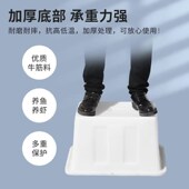 加厚牛筋塑料长方形水产养殖鱼虾洗澡泡瓷砖周转排水熟胶料水箱