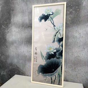 实木画框3435x138 3040 50269 78120150厘米书法对联字画挂墙装裱