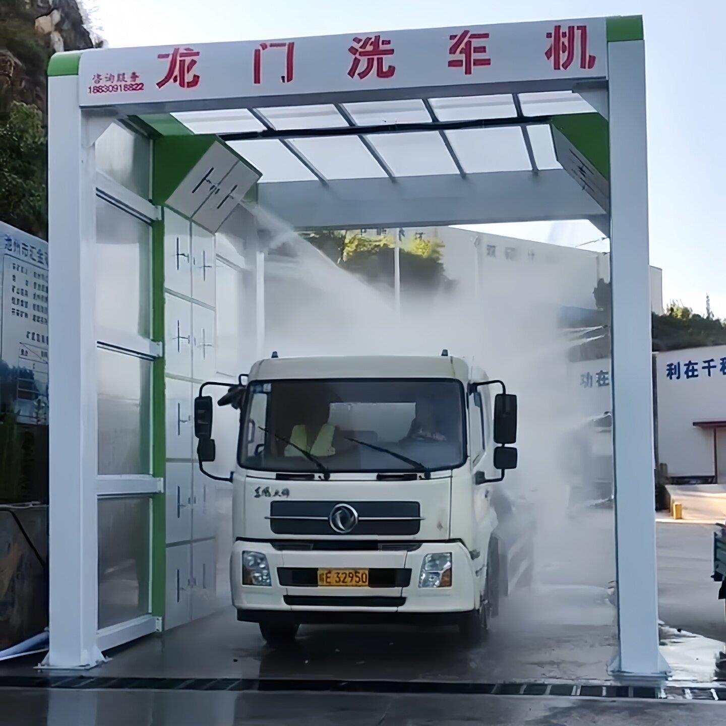 龙门洗车机全封闭洗车机带棚洗轮机冲洗平台建筑工地洗轮机搅拌站