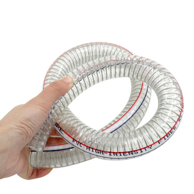 5/10米钢丝软管pvc透明软管塑料油管耐温6分1/2/3寸真空水管加厚,五金/工具,工业管道及配件,淘宝优惠券,粉丝福利购,淘宝优惠卷