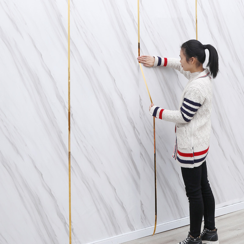 美缝贴条自粘墙纸壁纸墙布电视背景墙封边条美缝边吊顶衣柜装饰贴,家居饰品,美缝贴,淘宝优惠券,粉丝福利购,淘宝优惠卷