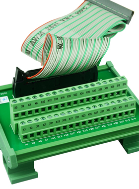 台达AS300 AH500系列32点I/O输入端子台 UB-10-ID32A UB-10-OT32A