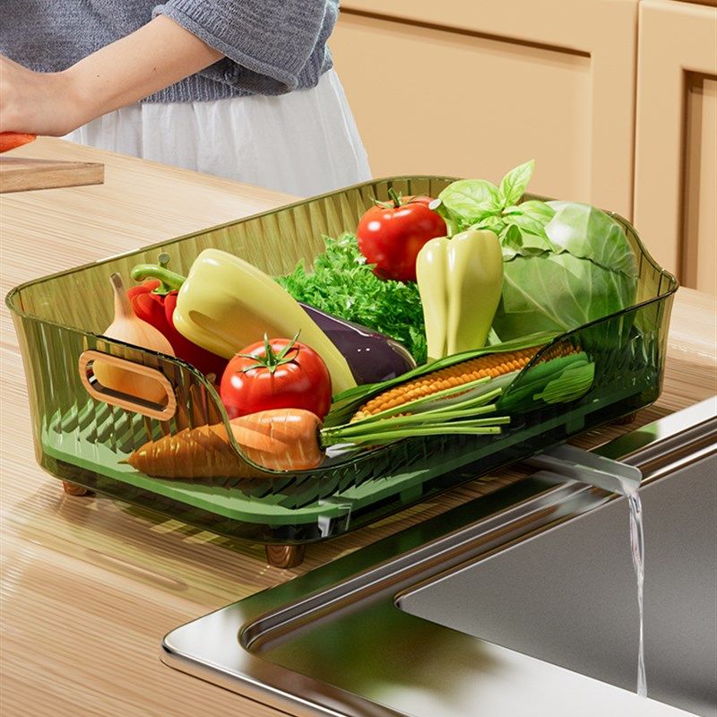 厨房碗碟透明收纳层架沥水碗盘架家用收纳碗筷餐具置物架蔬果沥水,厨房/烹饪用具,碗架,淘宝优惠券,粉丝福利购,淘宝优惠卷