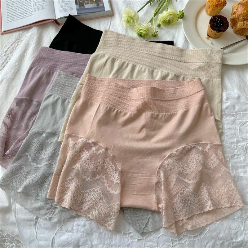 安全裤女防走光夏季薄款蕾丝无痕收腹提臀保险裤二合一无缝内裤新,女士内衣/男士内衣/家居服,女三角裤,淘宝优惠券,粉丝福利购,淘宝优惠卷