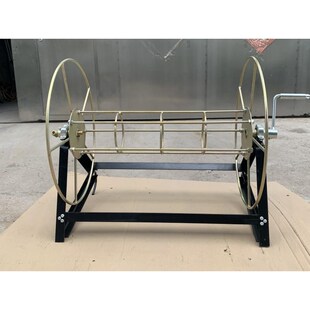 大号无人机牵引绳放线架 手摇带轴承无人机引线放线绳架收绳架