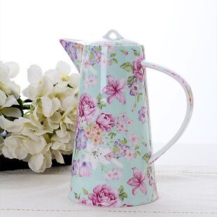 唐山骨瓷家用冷水壶茶壶凉水壶大容量陶瓷大号晾水壶耐高温韩式