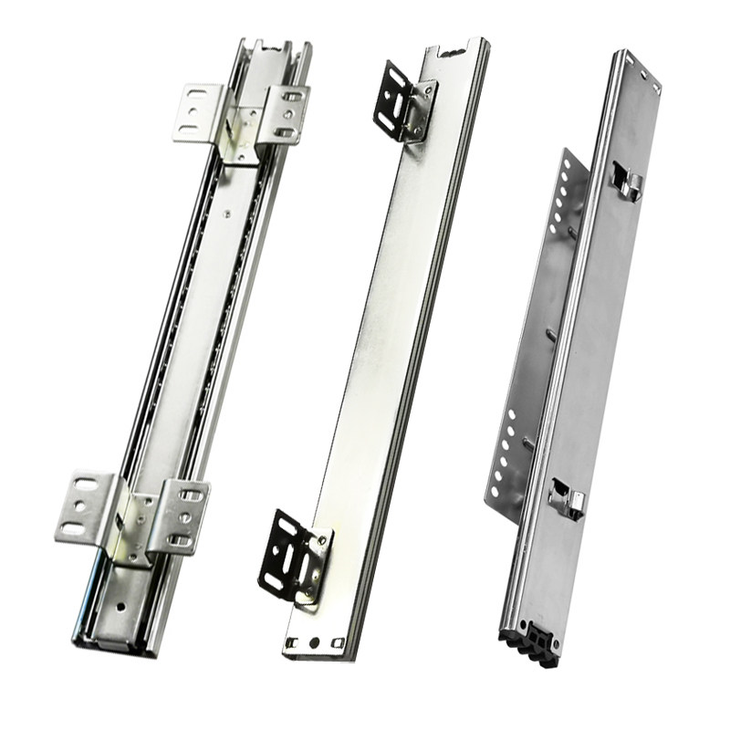 包邮橱柜拉篮轨道加厚滑道抽屉侧装导轨碗柜可调三节厨房碗篮滑轨,基础建材,导轨,淘宝优惠券,粉丝福利购,淘宝优惠卷