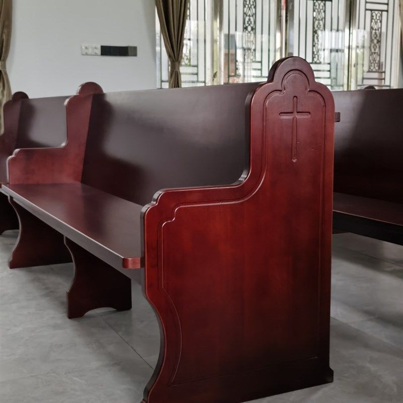 教会用实木原木教堂家具长椅长凳条椅条凳子厂家定做1350进口橡木,商业/办公家具,休闲椅系列,淘宝优惠券,粉丝福利购,淘宝优惠卷