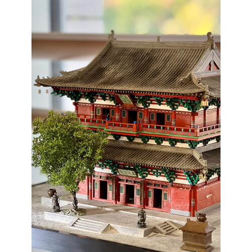 博物馆古代建筑沙盘模型定制园林微缩模型1:1覆原风景区景观房子