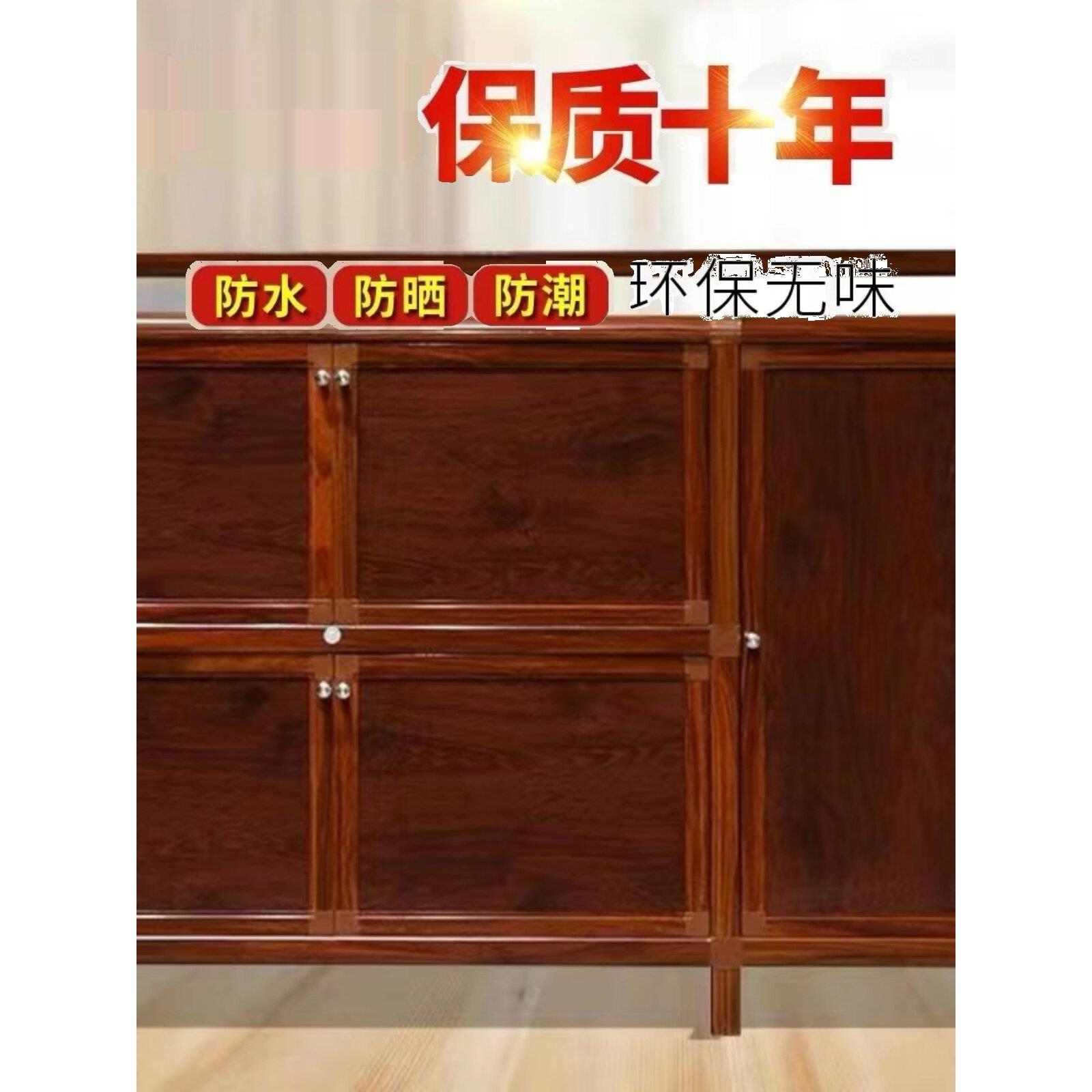 铝合金橱柜家用经济型多功能不锈钢储物柜简易厨房储物灶具柜