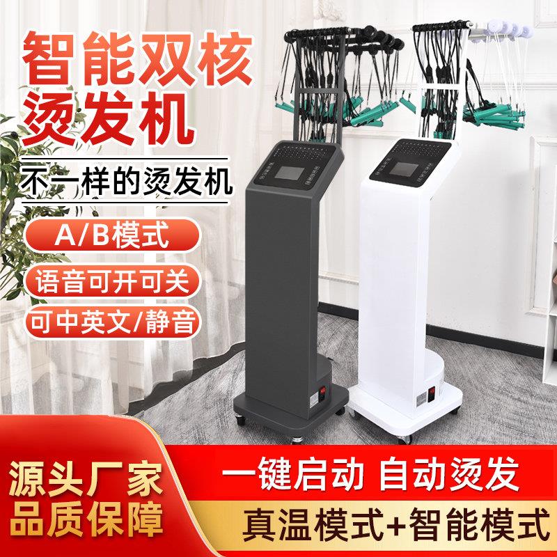 新款智能恒温数码烫发机器热烫机器24V发廊真温大屏双模烫理髲店
