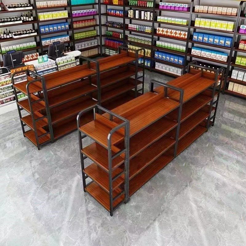 中岛柜超市双面展示柜便利店货架食化妆品展示台母婴流水陈列柜,商业/办公家具,中岛/流水台,淘宝优惠券,粉丝福利购,淘宝优惠卷