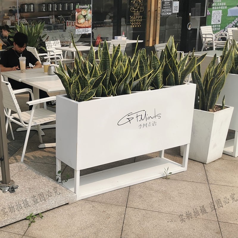 市政铁艺花箱样品屋展示中心花坛商业广场外摆围栏隔断花架镀锌板,商业/办公家具,花坛/花箱,淘宝优惠券,粉丝福利购,淘宝优惠卷