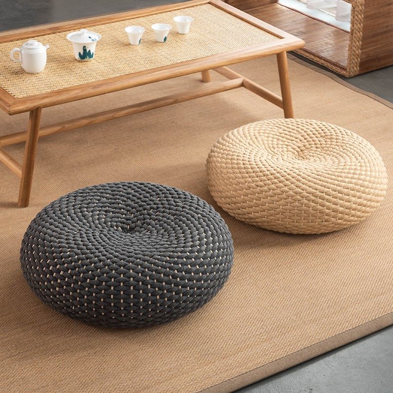 日式蒲团坐垫地上看书坐垫榻榻米坐墩飘窗加厚打坐禅修家用阳台,居家布艺,蒲团,淘宝优惠券,粉丝福利购,淘宝优惠卷